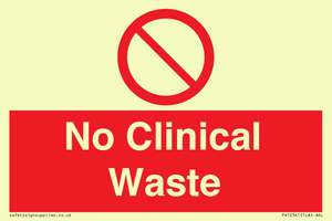 No Clinical Waste